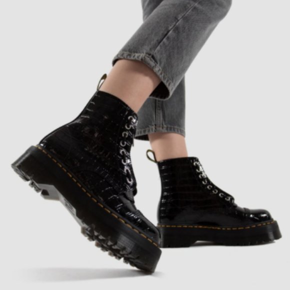 Dr. Martens | Shoes | Dr Martens Sinclair Leopard Emboss Leather